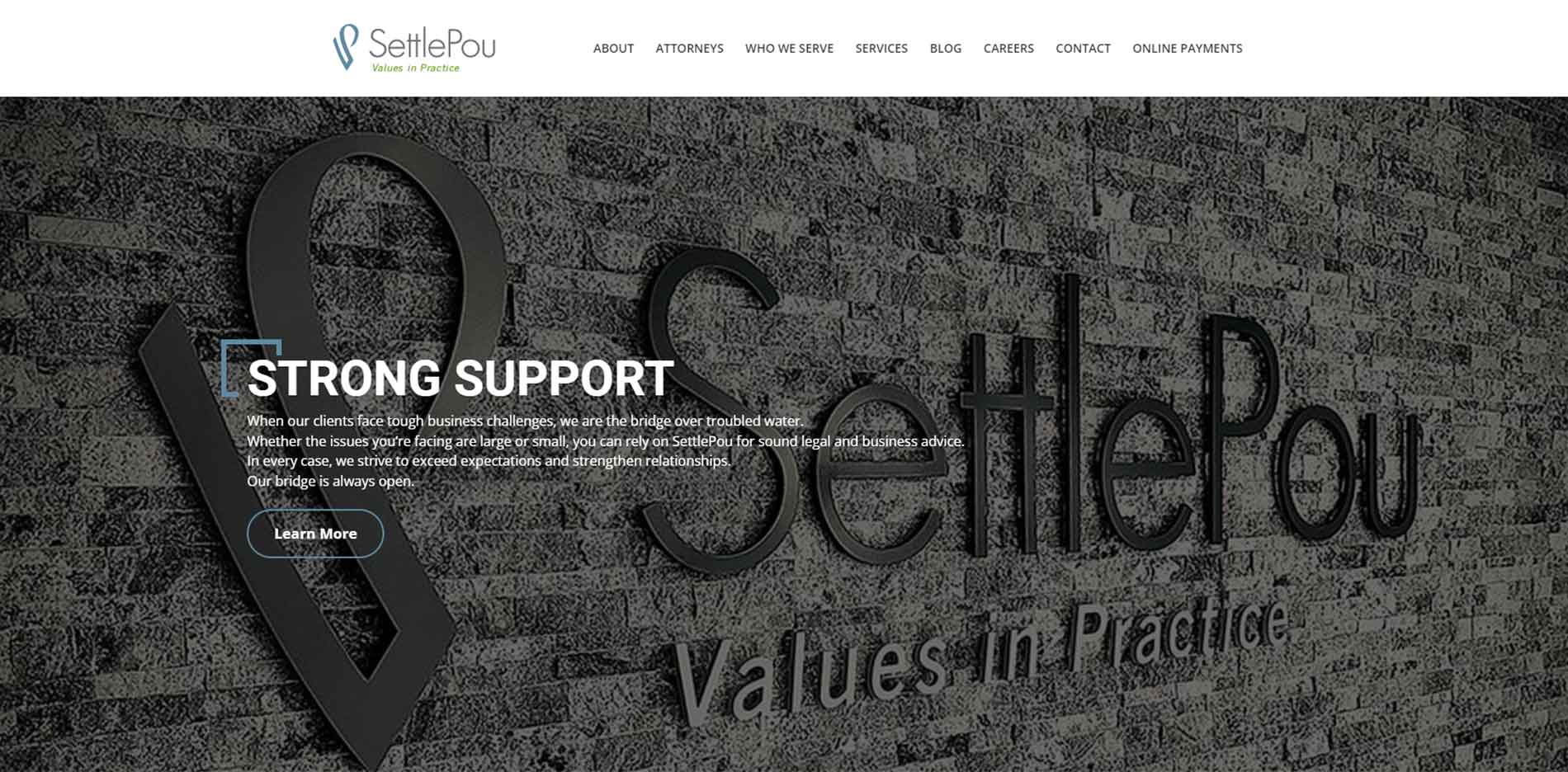SettlePou Website